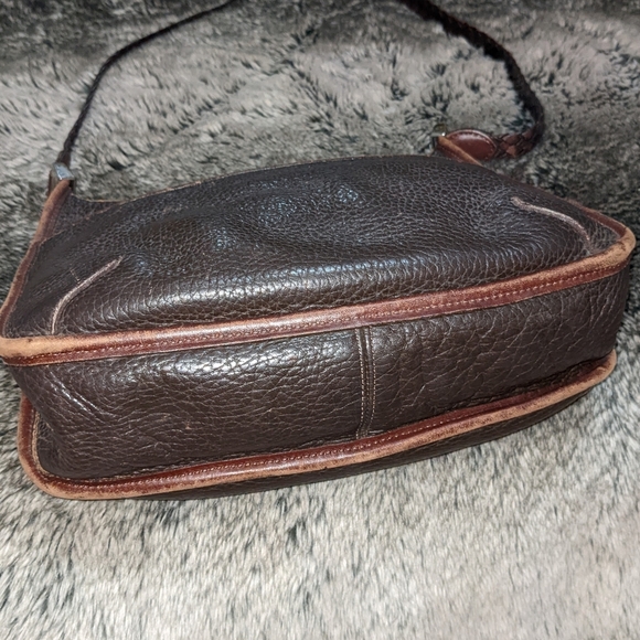 Brighton Vintage Leather Bag Brown 812350 - Picture 7 of 10